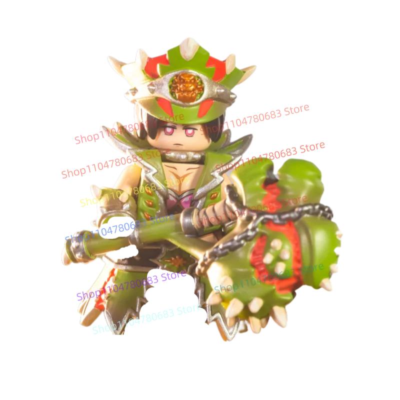 

MOC новая кукла-строительный блок, мини-кукла, игрушка-охотник для третьей вечеринки, коллекция подарочных украшений