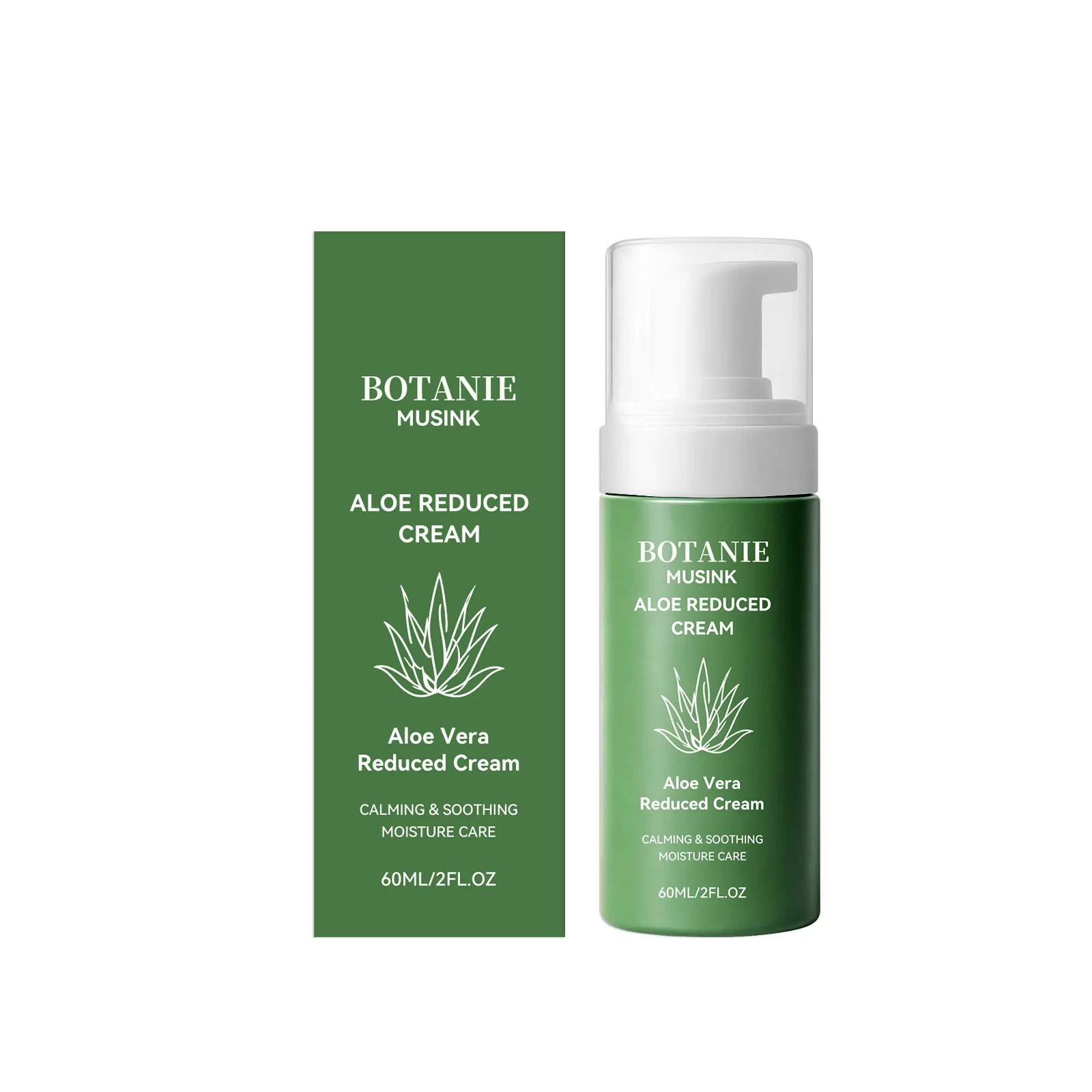 Aloe Vera Hair Removal Cream Mousse Centella Asiatica Gentle Care Painless for Face Armpit Legs Arm Beard Depilatory Foam Spray