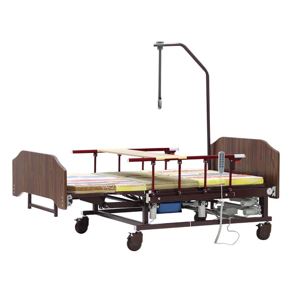 Factory Price Medical Equipment three function adjustable electric lift hospital bed