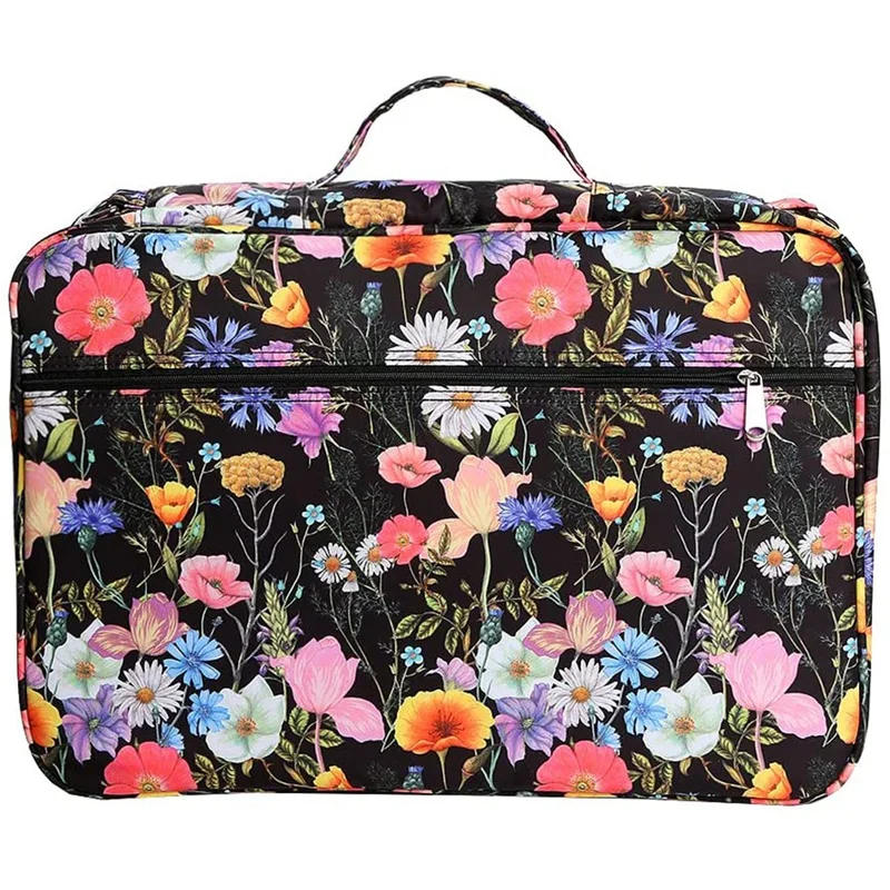 Kotak Pensil Warna Portabel Kotak Pensil 480 Slot atau 320 Organizer Kotak Pena Gel dengan Tali untuk Pelajar atau Artis