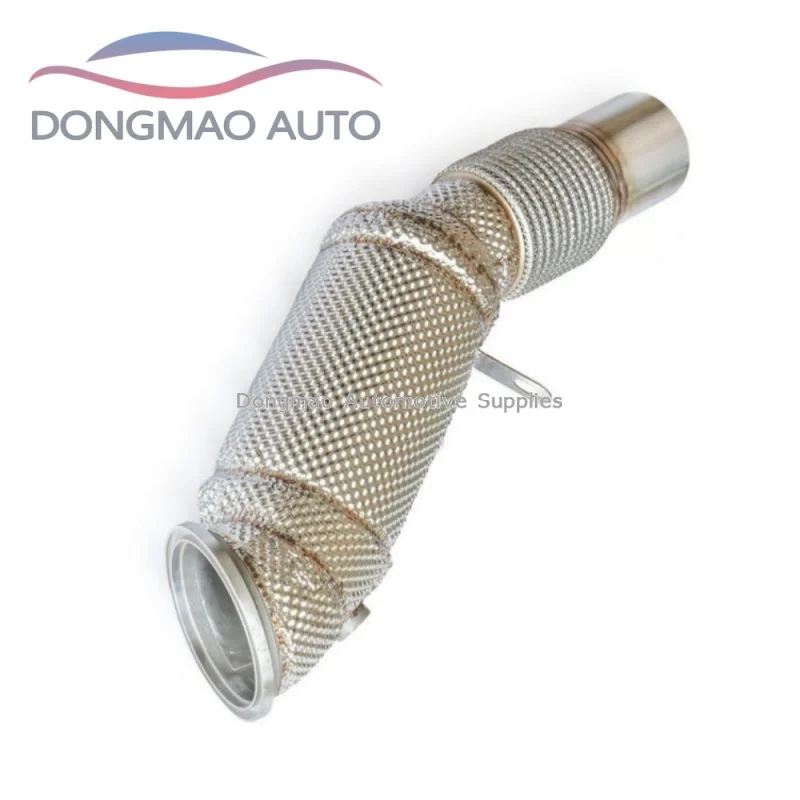 Suitable for BMW 430i 425i G22 G23 2.0T B48 2020-2024 exhaust lower pipe with catalyst stainless steel exhaust pipe