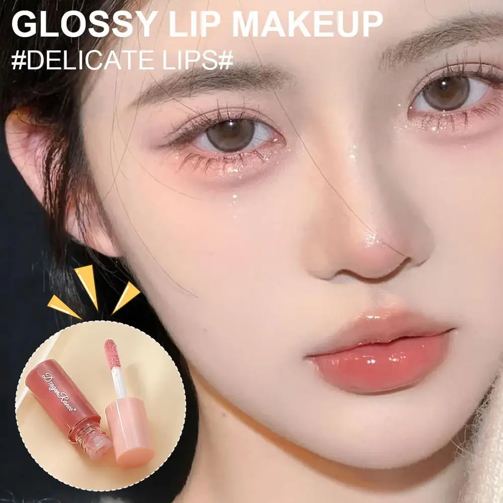 10 個グリッターリップグロスセット簡単に着色できるノンスティックカップミラー真珠光沢のあるセットグリッターリップグレーズセット保湿口紅 J5B1