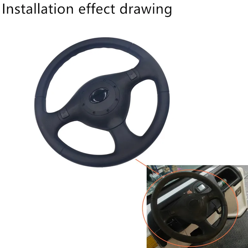 Marshell Tour Car Steering wheel Marshell four-wheel electric golf cart steering wheel accessories