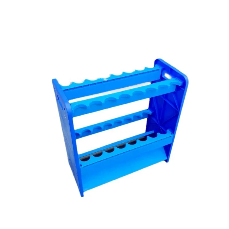 New Plastic 2 Layers Durable Expandable Fishing Storage Rack Fishing Rod Rack Stand Fishing Accessories