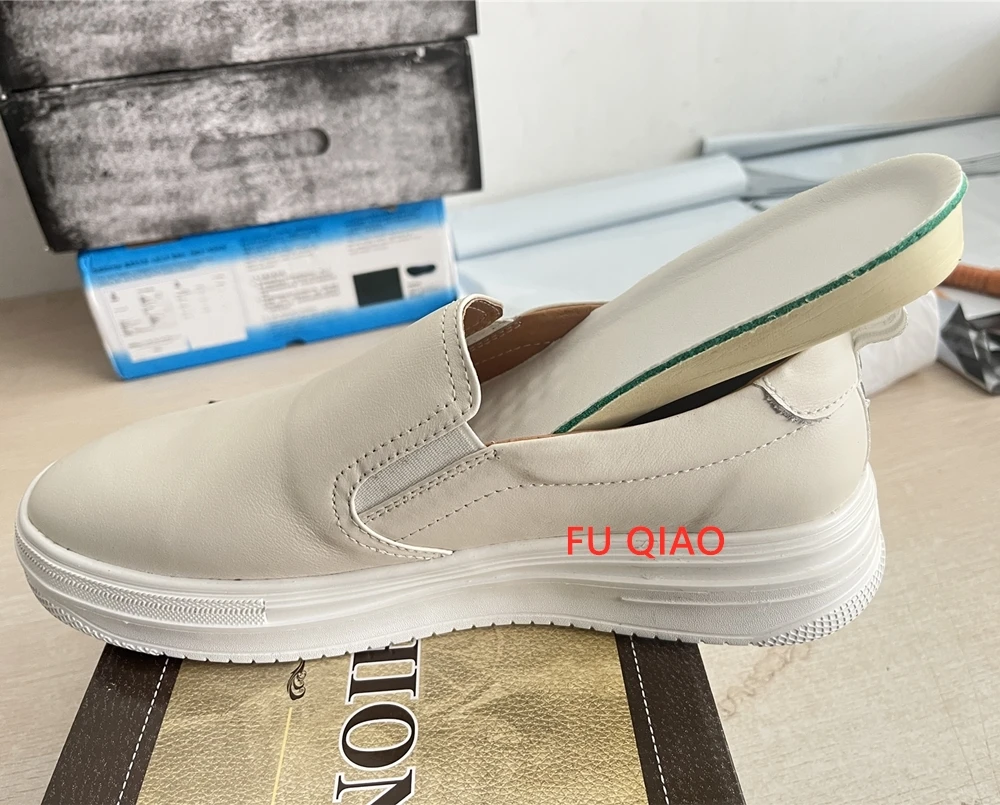 Primavera estate comodo uomo Casual 5cm scarpe da ascensore mocassini da uomo mocassini da uomo in morbida pelle di mucca aumento dell'altezza scarpe più alte