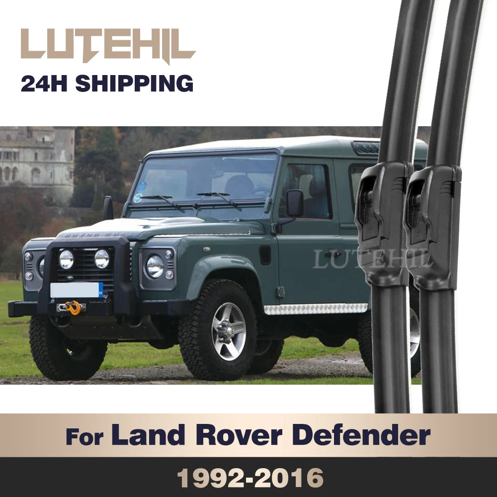 

For Land Rover Defender 90 110 130 L316 1992 - 2016 Wiper Front Wiper Blades Windshield Windscreen Window Brush 14"+14"