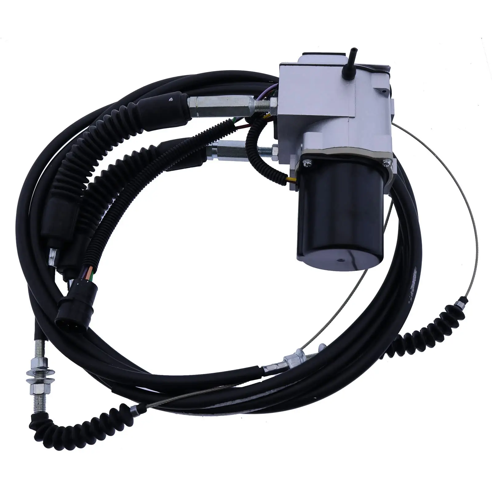 

XCWoOshop Throttle Motor 247-5227 2475227 Excavator with Double Cable 5 Pins for Caterpillar 312 312B 311B