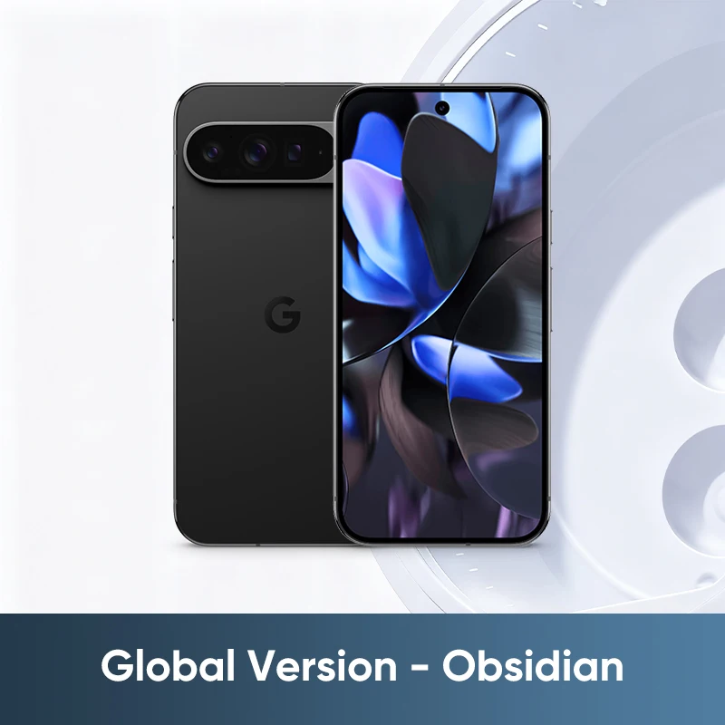 Smartphone - Google Pixel 9 Pro XL 5G Gemini AI Écran OLED 6,8 pouces 120 Hz Google Tensor G4 Appareil photo arrière 50 Mpx Batterie 5060 mAh