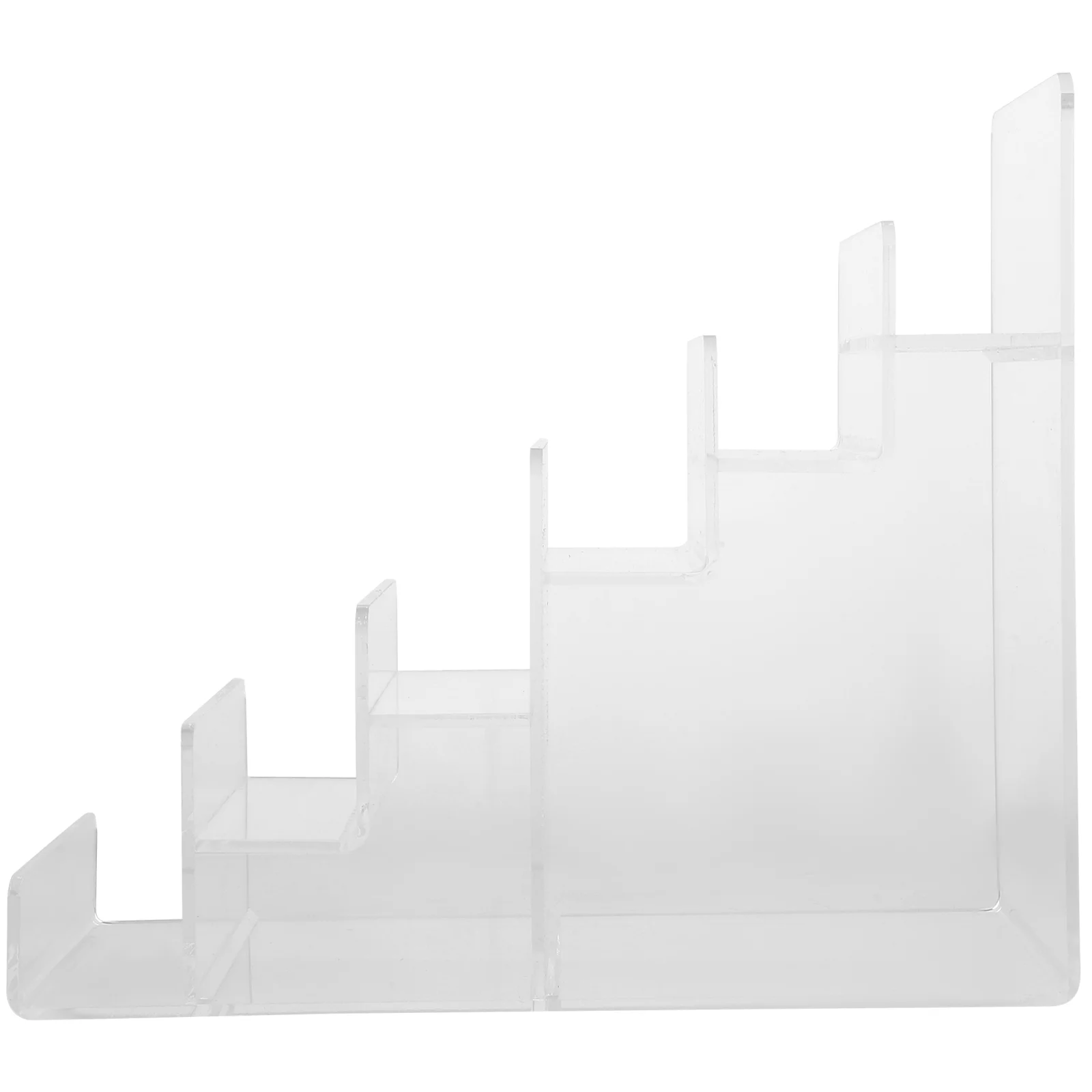 Trapezoid Display Stand Collection Storage Rack Desktop Wallet Glasses Purse Jewelry Sun