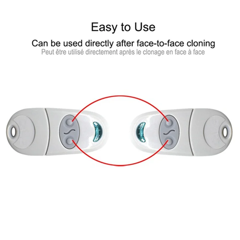 

ABSQ-Garage Gate Remote Control Universal 433.92Mhz Replacement Compatible With TOP 432EE Models