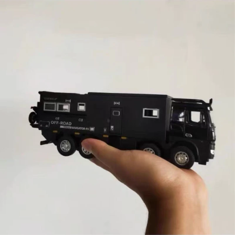 1:32 مرسيدس بنز البدوي على الطرق الوعرة RV محاكاة دييكاست سبيكة معدنية نموذج سيارة ضوء الصوت التراجع جمع الاطفال لعبة الهدايا