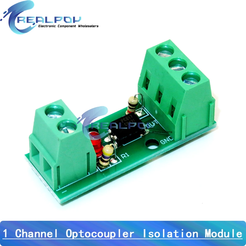 PC817 1 2 4 8 Channel Optocoupler Isolation Board Voltage Converter Adapter Module 3.6-30V Driver Photoelectric Isolated Module