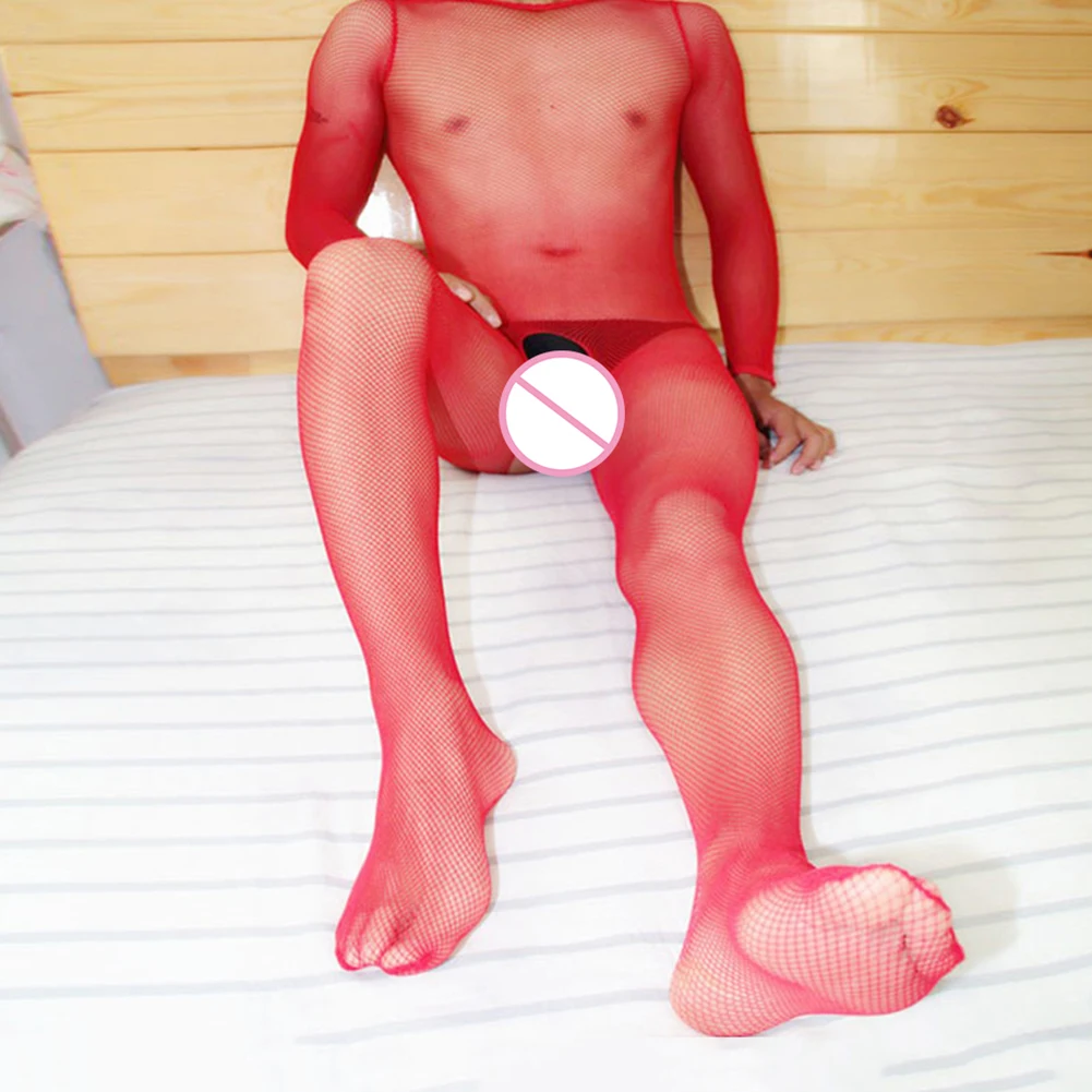 Ver através de roupa interior boate meias boate pijamas dos homens calcinha dos homens pijamas poliéster sexy