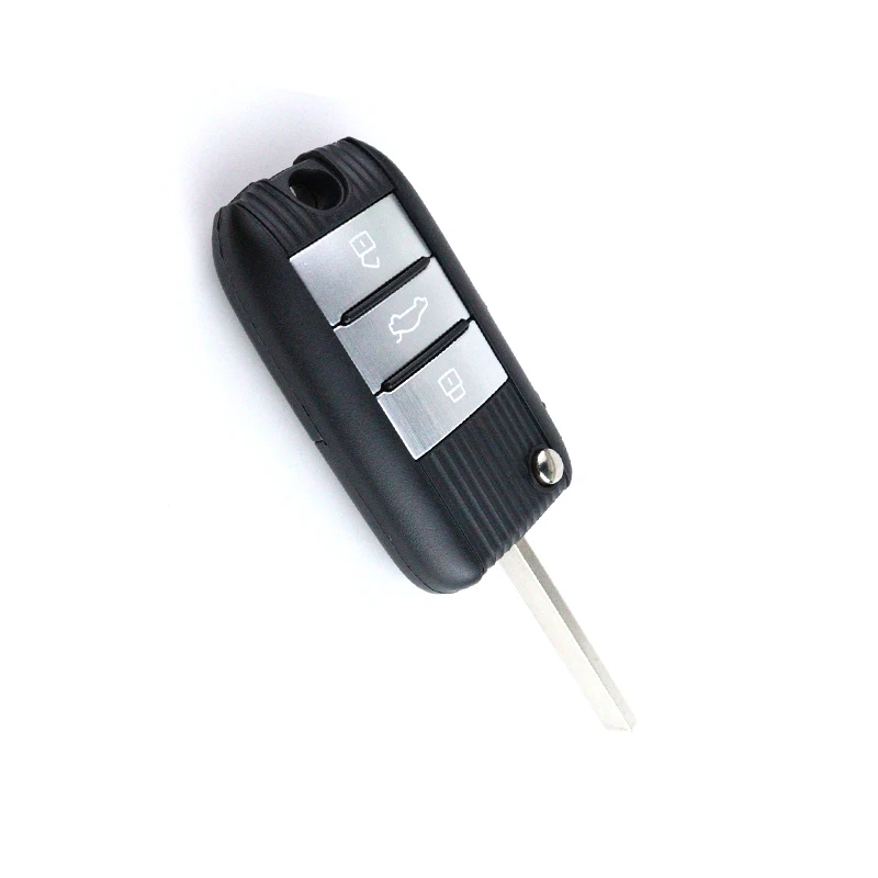 3 Buttons Car Key Housing Key Case Shell for MG 3 5 6 ZS GT GS Morris Garages HS EV I6  MG3 MG5 MG6 MG7 for Roewe RX5 2017-2021