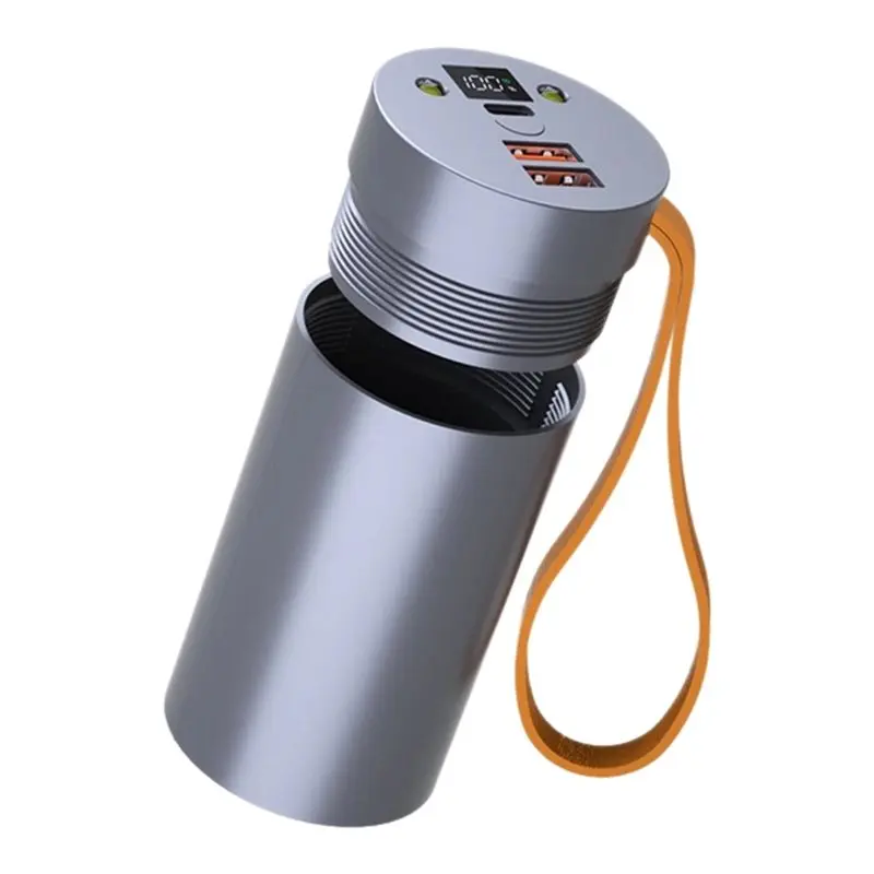 PHILE-Power Battery Case PD22.5W For 4680 Batteries Models Durability Built Easy Assembly And Replacement Silver