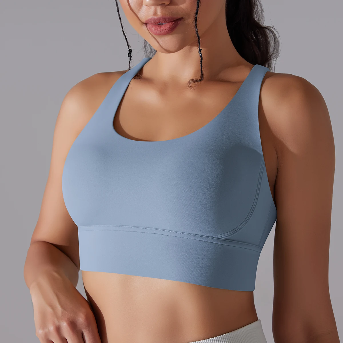 Frauen Yoga BraTank Tops für Fitness Nacktes Gefühl Sport Bh Gym Weste Frauen Leibchen Workout Unterwäsche Sportswear Outfit – Detail 32