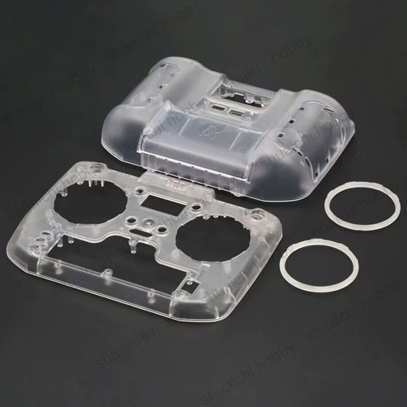 1Set T20S Remote Controller Case Protection Housing with Light Guide Ring Transparent Shell for FPV Drone Jumper T20 Accessories