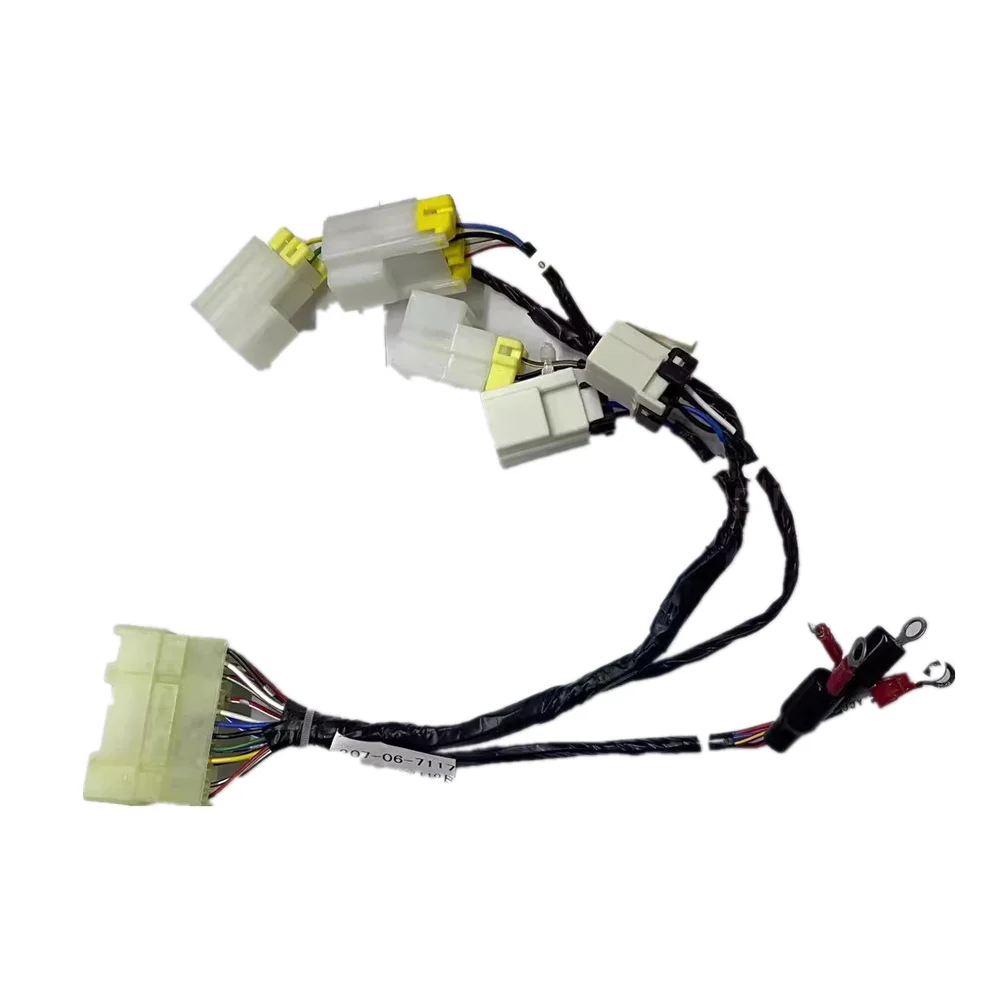 

207-06-7117 207067117 Komatsu PC300 360-7 Ignition Start Key Headlight Swivel Switch Harness Cable Excavator Parts