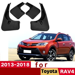 Toyota RAV4 2013-2018 için paçalık XA40 çamurluk çamurluk Splash flepler çamurluk aksesuarları 2014 2015 2016 2017