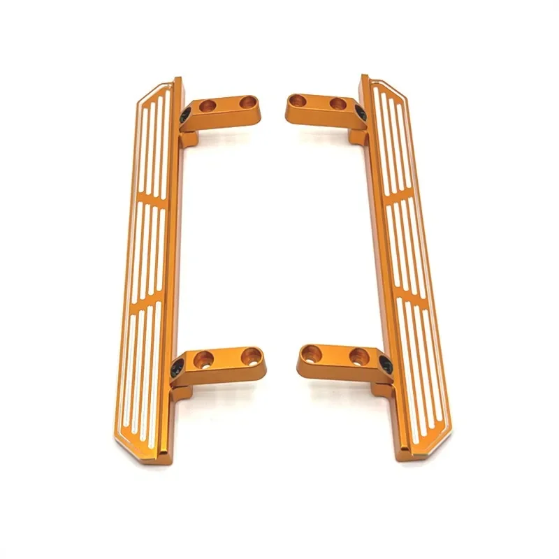 Metal RC Rock Sliders Side Pedal Decoration  RC Car Upgrade Parts Accessories for Wltoys 104006 104010 104020 104026