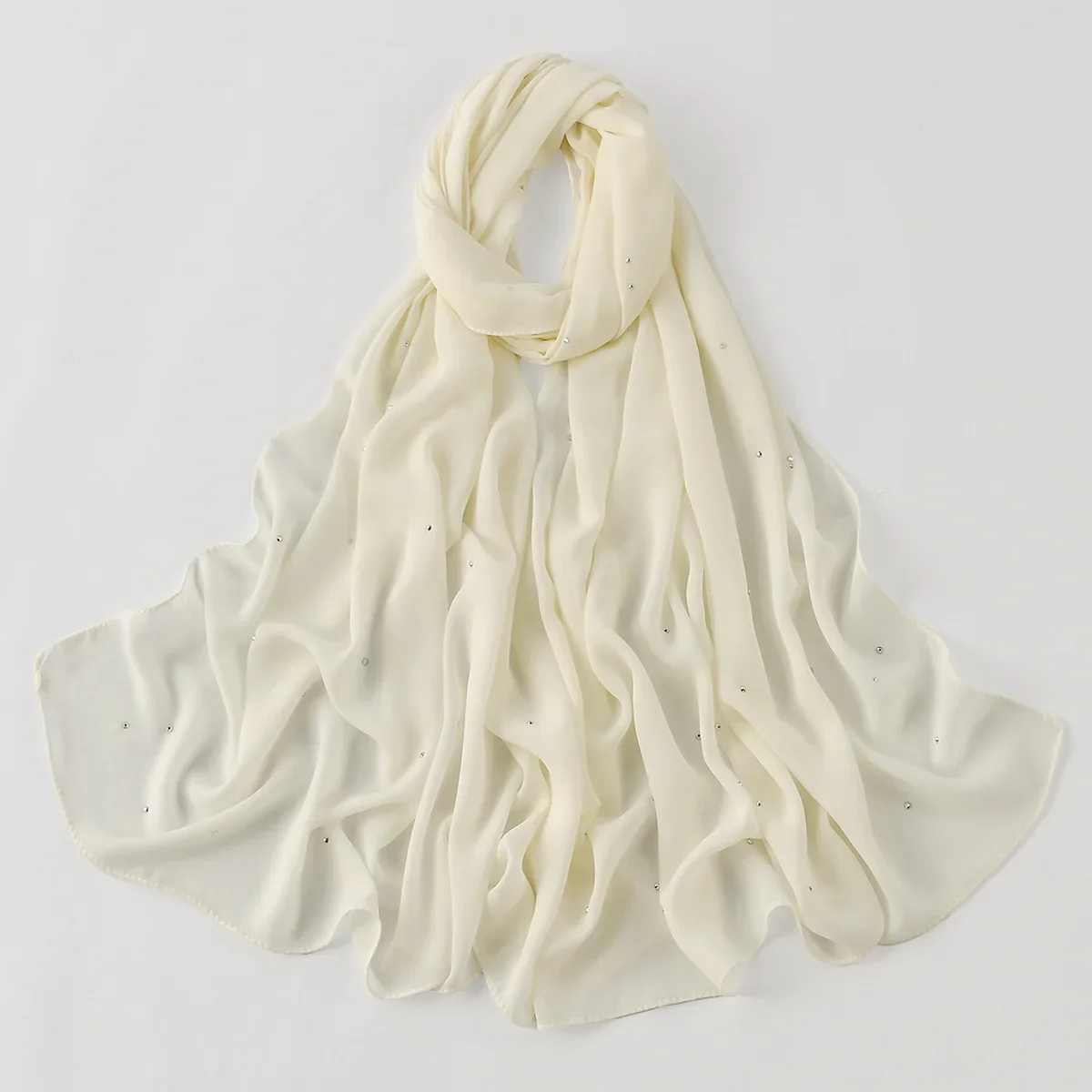 

2026 Diamonds Scarf Muslim Hijab Women Chiffon Scarves Shawl Wrap Turban Veil Bandanas Headband Bufanda Foulard Turbante Mujer