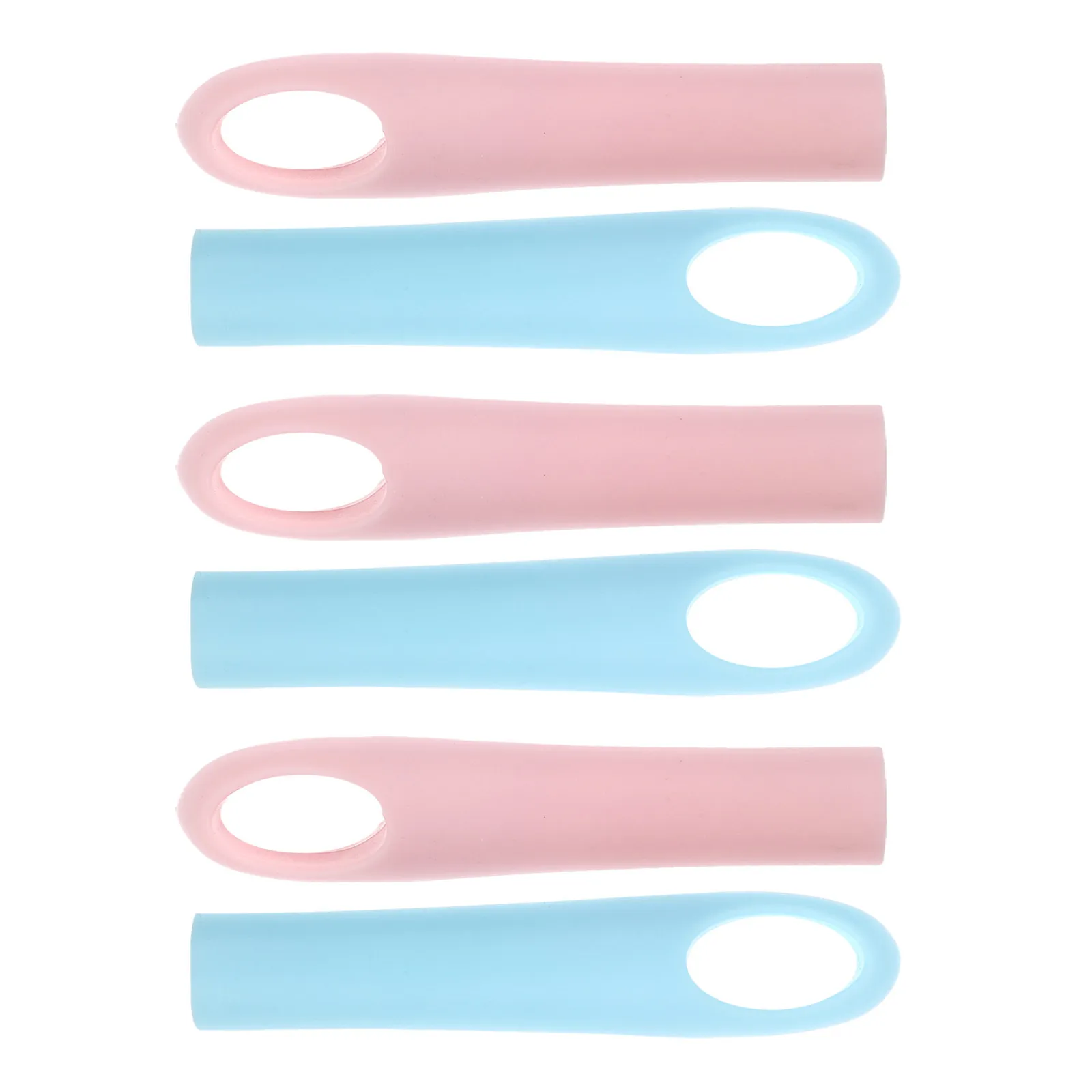 

6Pcs Mop Stick Handle Grips Non-Slip Replacement Broom Handle End Caps Hanging Hole Dustpan Rod Cover 16mm Mop Handles Grips