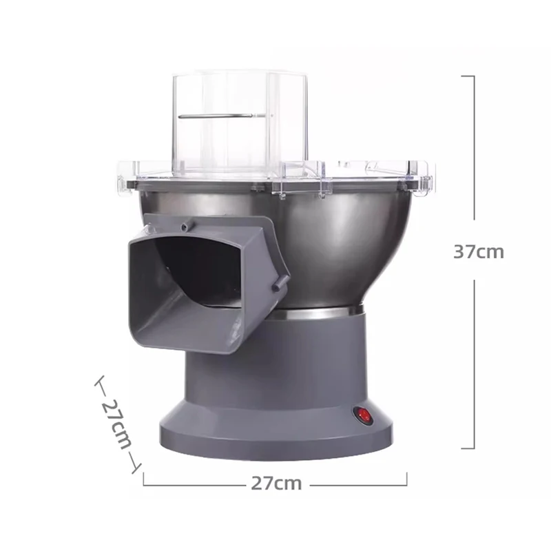 Triturador automático de cenoura e vegetais, cortador elétrico comercial, máquina de trituração em cubos de batata, processador de vegetais