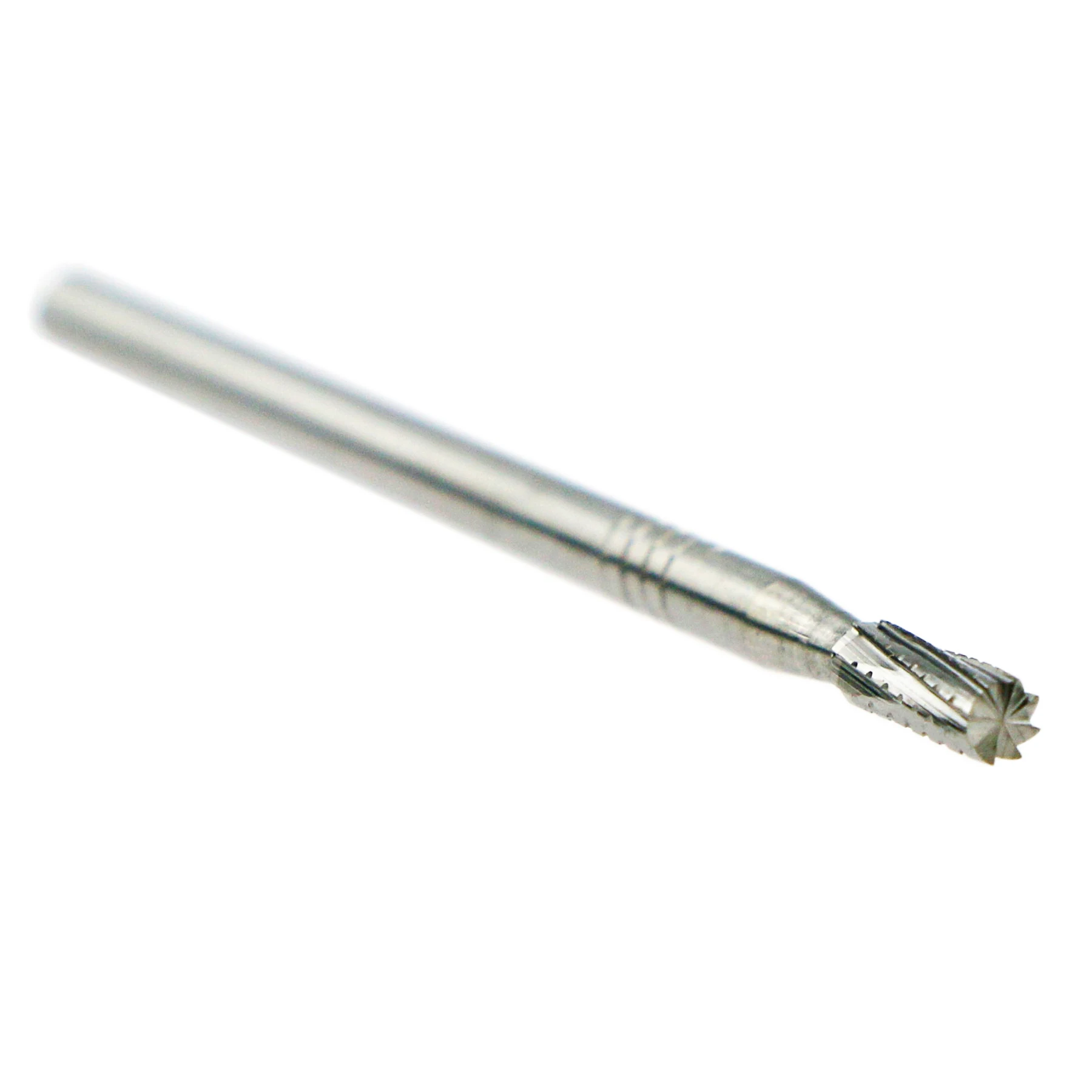 WAVE Dental Tungsten Carbide Straight Fissure Head Slow Burs 3.2 to 4.9mm For Straight Handpiece or Micro Motor Handpiece