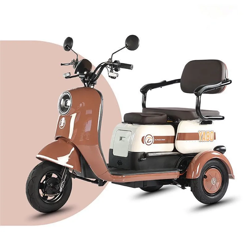

Factory Wholesale Direct Sales Three Wheel 500W 60V 20AH Foldable Electric Tricycle Bike for Adults and Old People