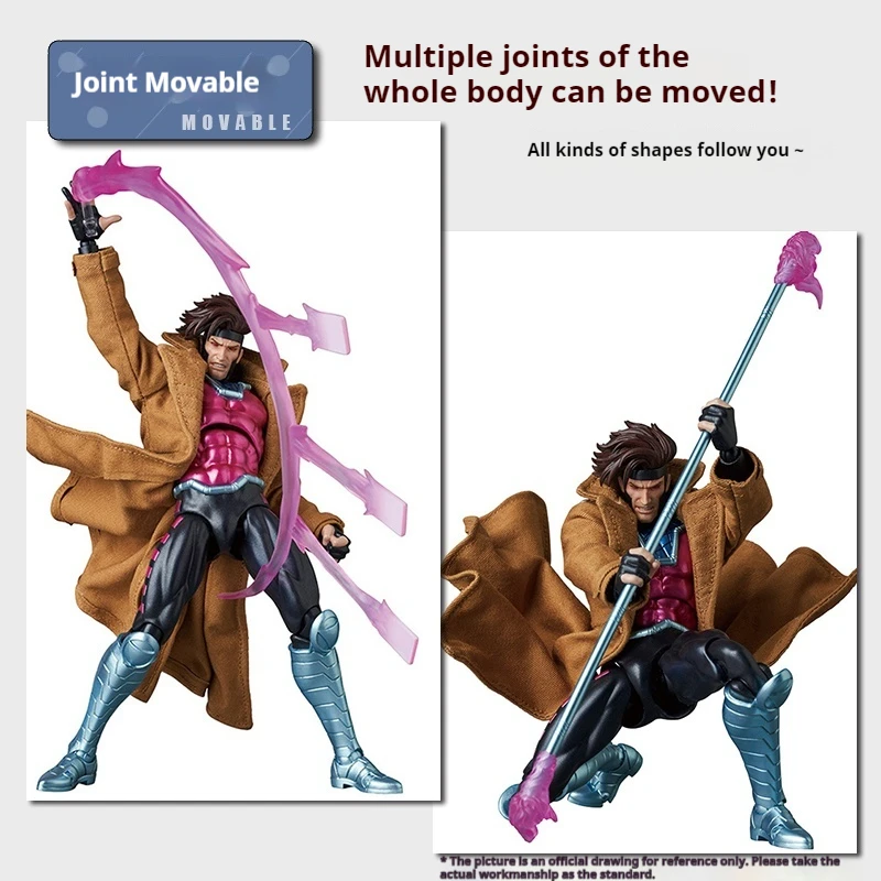 Neue Ct Gambit Actionfigur Mafex 131 X-Men The Mutant Called Anime Figur Ko Statue Dekoration Modell Individuelles Geschenk