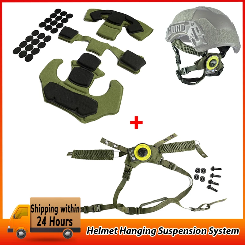 

NEW Upgraded Team Wendy Helmet Hanging Suspension System Chin Strap for Team Wendy FAST MICH Tactical Airsoft Helmet Accessories