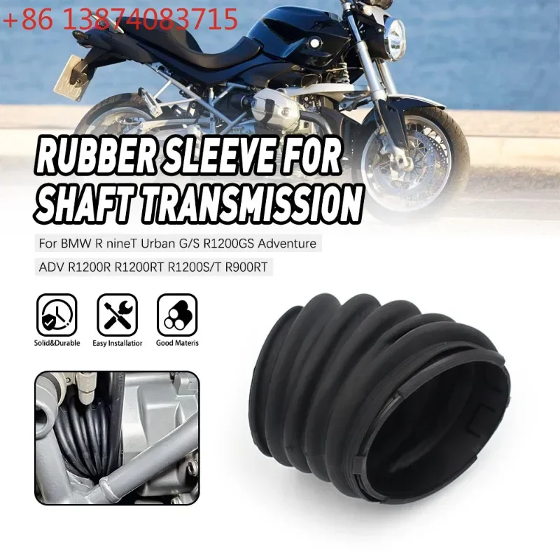 AEF2-Motorcycle Shaft Transmission Rubber Sleeve Boot For BMW R Ninet Urban R1200GS R1200R Motorcycle Accessories