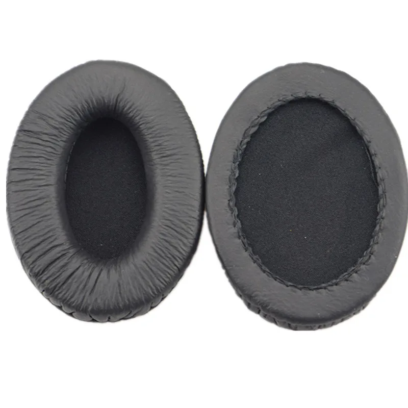 Sostituzione 1 paio di cuscinetti per le orecchie in pelle rugosa Cover o fascia per Sennheiser HD457 HD202 HD212 HD447 HD497 cuffie cuffie