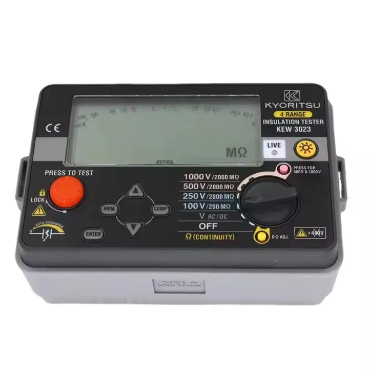 Kyoritsu  3022A KEW3022A Analogue  Insulation/Continuity Tester,Insulation tester, 4-ranges,50V/100V/250V/500V