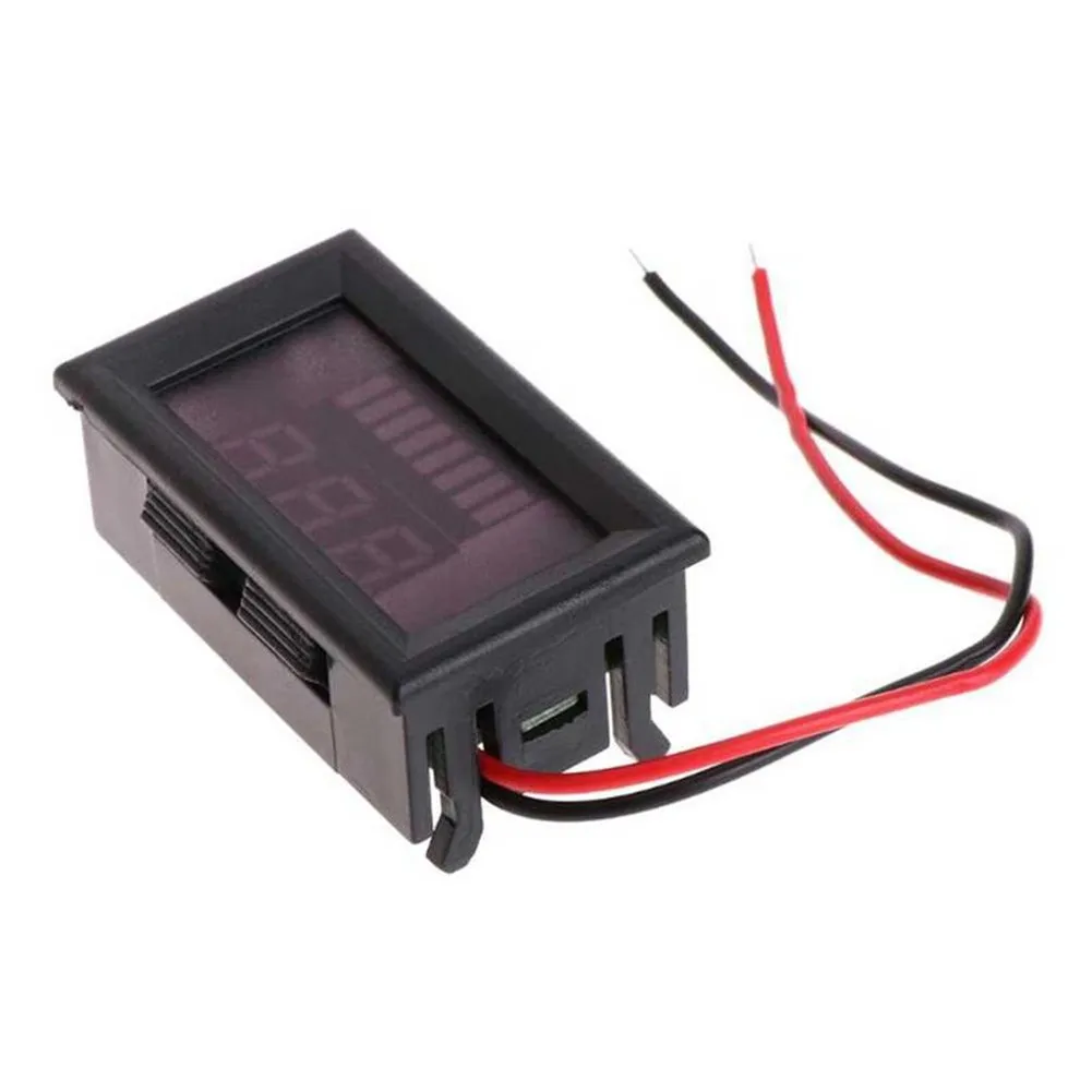 Digital Voltmeter 12V-72V LED Display Digital Voltmeter Voltage Meter Battery Gauge Detector For Car Marine Motorcycle