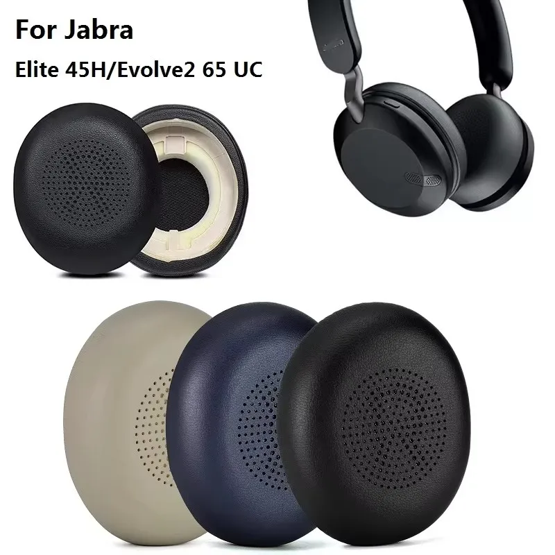 ra Evolve2 65 UC, Evolve2 65 MS, Evolve2 40 UC, Evolve2 40 MS, Elite 45h Headphones earpads کے لیے QuickFit Replacement Ear Pads
