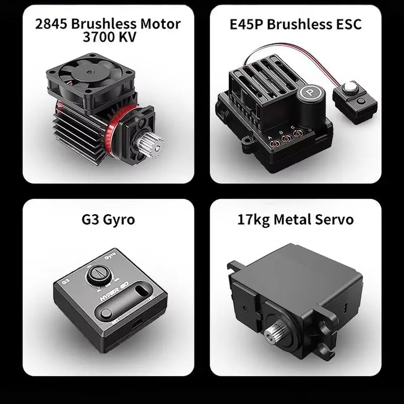 MJX 하이퍼 고 14304 1/14 스케일 RC카 전문가용 브러시리스 고속 무선 조종 드리프트 메탈 섀시 랠리 레이싱 장난감 선물