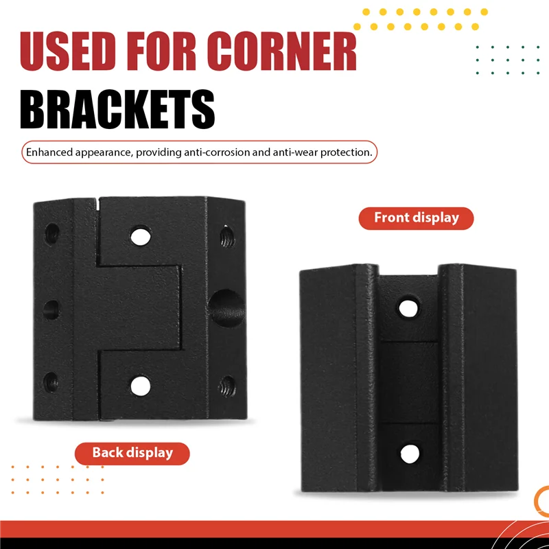 Metal Track Adapters Toolkit For Corner Brackets For System Rail Car Rail Clip Track Clamp Interior Accessories Tool Box