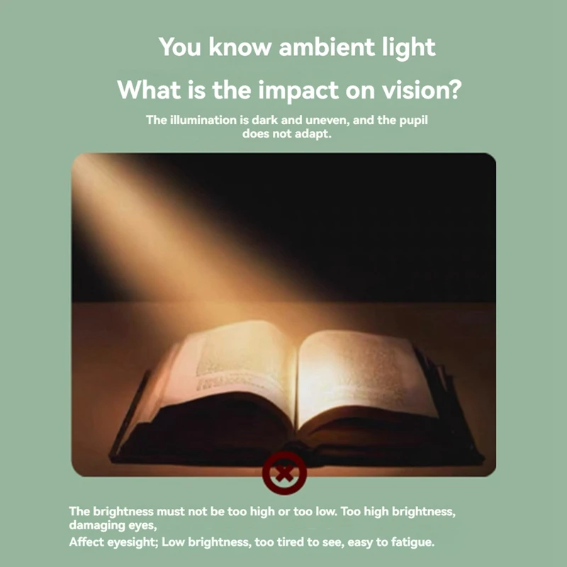 MAKE LED-Lâmpada de mesa-Luz-Com-2-Pen-Suportes-Control-Touch-Plegável-Olho-Cuidado-Lâmpada de mesa-Para-Escritório-Home-Reading-Study