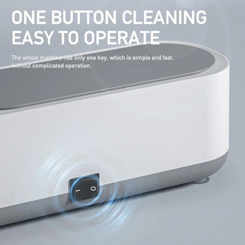 2026 New Ultrasonic Cleaning Machine Vibration Wash Cleaner Jewelry Glasses Cleaner Watch Cleaning Makeup Brush Cleaning Tool image 4