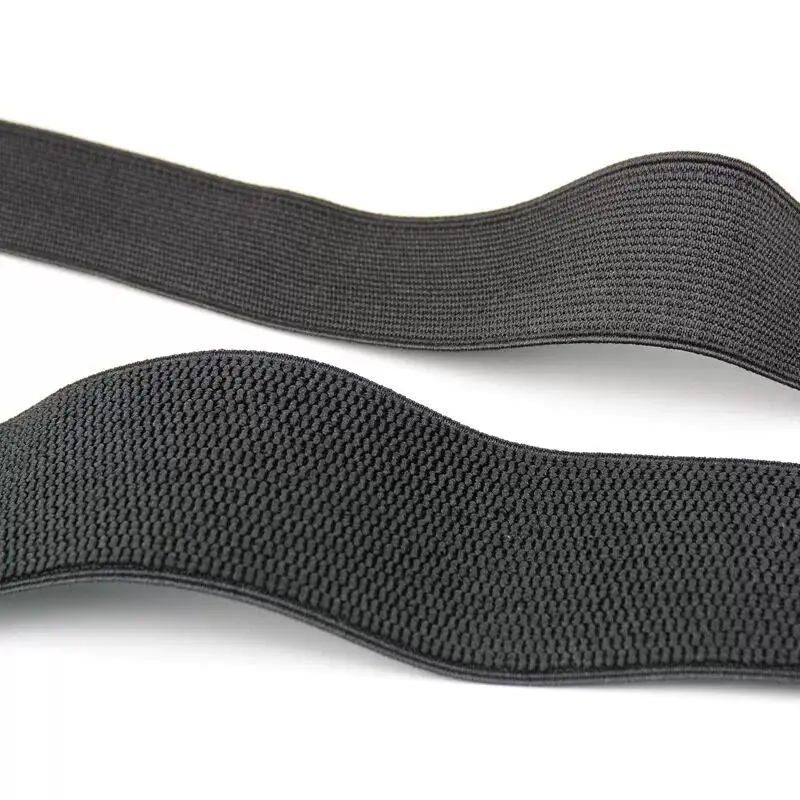 High quality black waist elastic band / elastic belt 2-10cm / sewing clothing accessories / elastic band / rubber band
