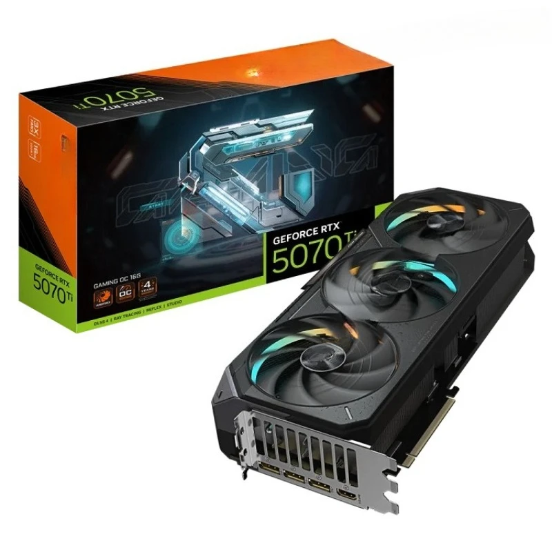 

RTX 5070 Ti Gaming OC 16G DLSS4 Gaming AI Graphics Card