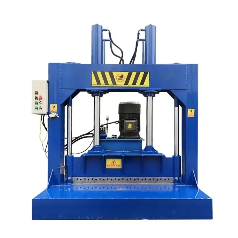 Vertical Hydraulic Glue Cutting Machine Gantry Guillotine for Rubber Greenhouse Film Paper Roll Plastic Film Shearing