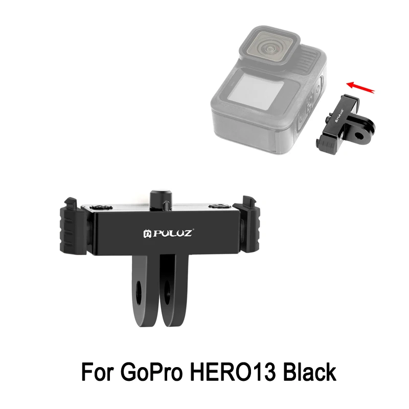 PULUZ 마그네틱 퀵 릴리즈 베이스 마운트 고프로 HERO13 블랙 / MAX2 알루미늄 마그네틱 베이스 마운트 액션 카메라 액세서리