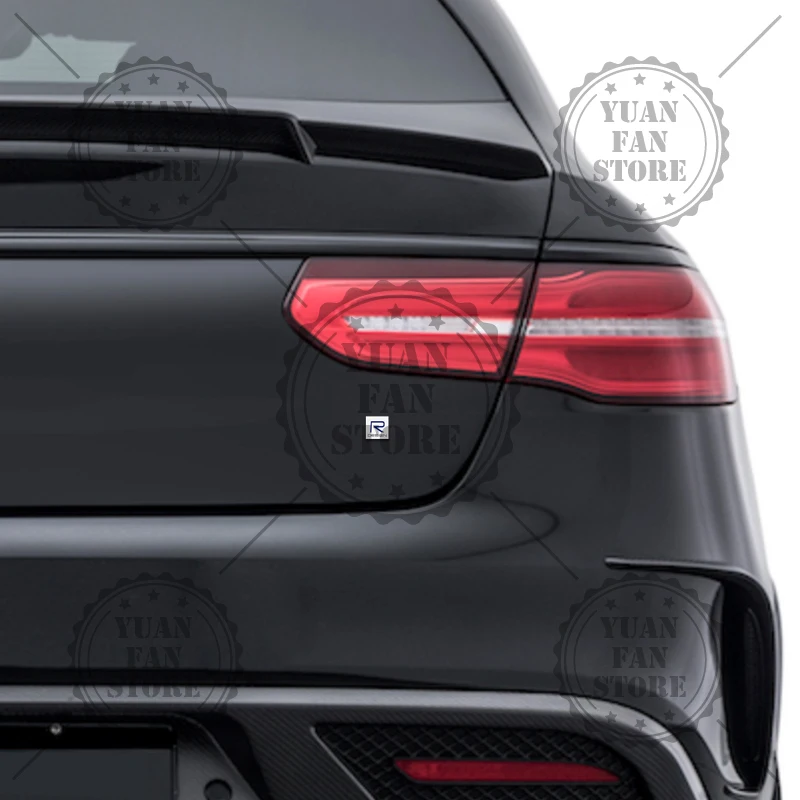 Moose Test R Design Sweden Flag Crown Twin Engine AWD Prancing Deer Emblem Car Styling 3D Sticker Metal Logo Badge For Volvo - view 5
