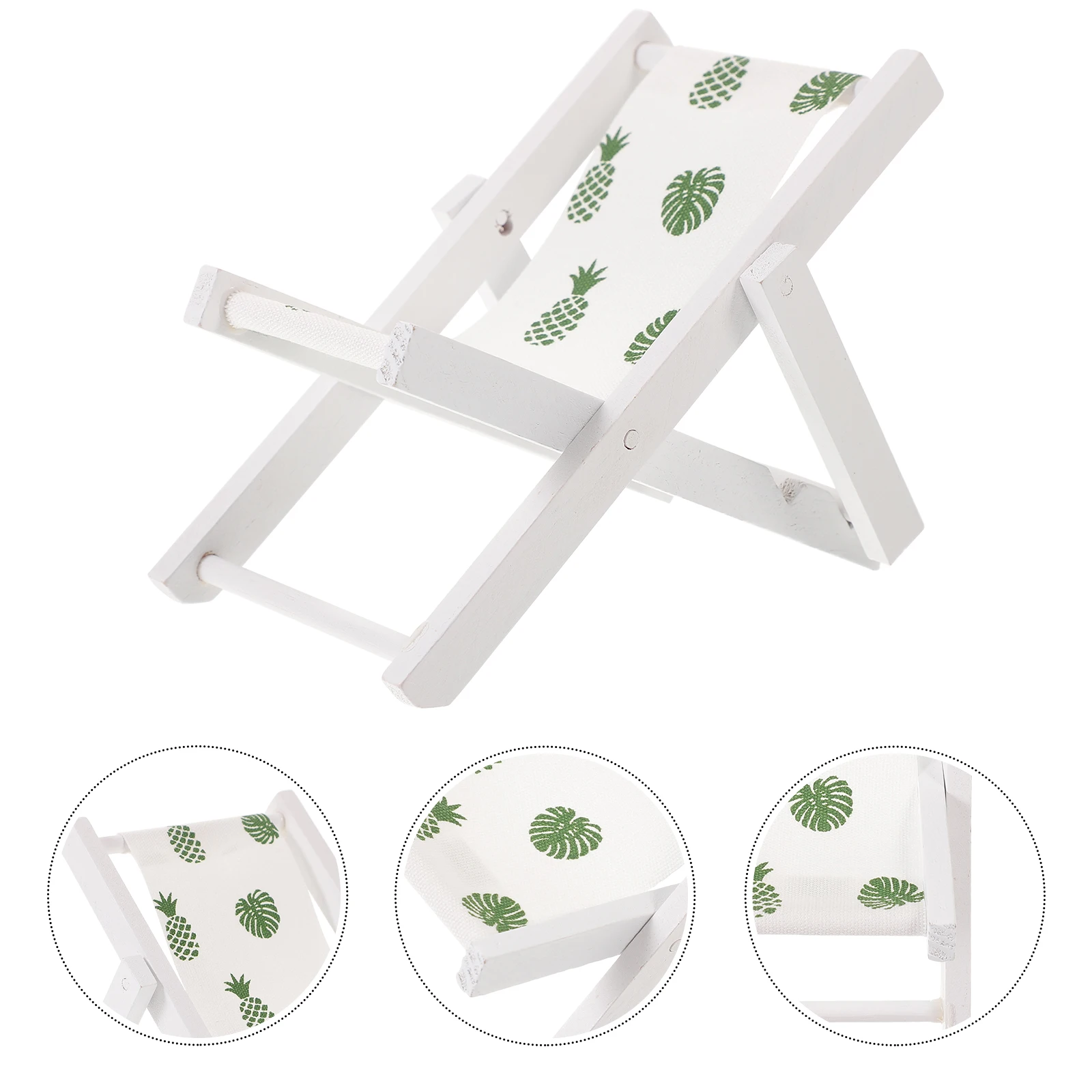 

Beach Themed Decor for Home Chair Decoration Miniature Furniture Model Toy Baby Indoor