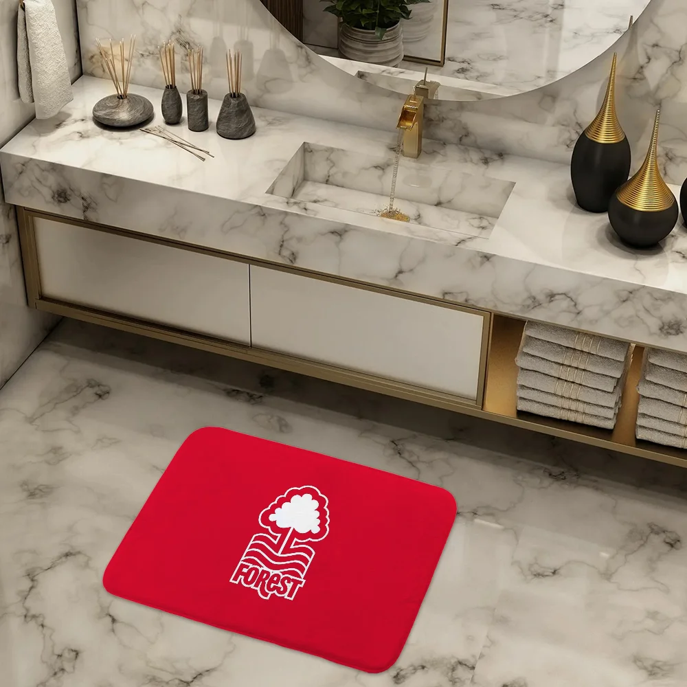 Bath Mat Rug Bathroom Foot Mat Non-slip Mat Choice Small Floor Mats Door Mat N-nottingham F-forest Fc Rugs Kitchen Carpet Room