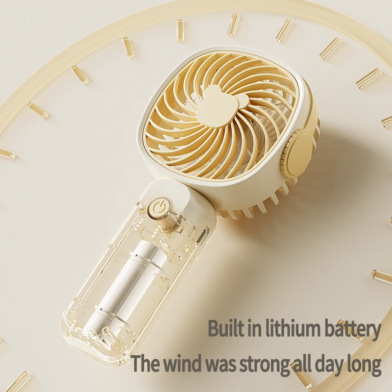 NEW Mini USB Handheld Fan Multi-Functional Desktop With Stand Eectric Fan Students Outdoor Portable Portable Small Fan