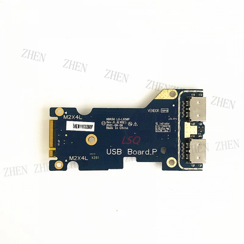 Y  for Dell G15 5520 5521 G16 7620 Audio IO Board Without Cable LS-L656P 02P0CY