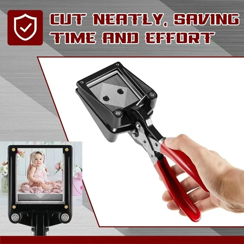 Handheld Manual die cutter Passport Cutter Paper Graphic Photo ID Die Cutter Punch 25mm 32mm 35MM  37mm 44mm 48mm